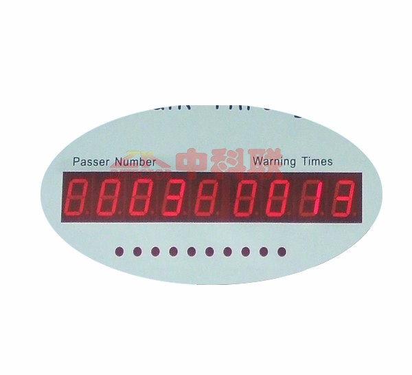ZK-801A單區位通過式金屬安檢門